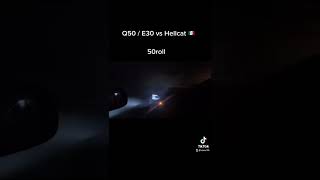 Q50 vs Hellcat [upl. by Akem836]