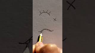 how to draw lashes shorts short [upl. by Kcirrad]