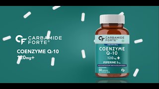 Carbamide Forte Coenzyme Q10 120mg Your CoQ10 Wellness Companion [upl. by Malek]