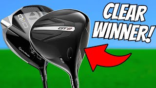 TaylorMade Qi10 Driver vs Titleist GT2 Driver  Theres a CLEAR WINNER [upl. by Kano]