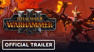 Total War Warhammer 3 Skarbrand Legendary Lord  Official Reveal Trailer [upl. by Behl712]