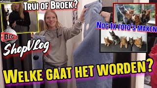 SpijkerBroek SHOPPEN in het Dorp Laatste keer KITTENS op de fotoVanavond gaat eerste weg 🇳🇱 3489B [upl. by Nospmoht]