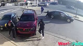 Armed Carjacking Fails  INSTANT KARMA  Self Defense  Victims Fight Back  worldfails [upl. by Mathre]