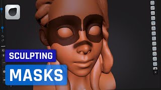 forger iPad  Sculpting  Masks [upl. by Zanahs]