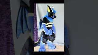 My First Fursona Then VS Now fursuitmaker fursuit costume furry [upl. by Inalak]