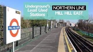 Mill Hill East  Least Used Northern Line Station [upl. by Collyer251]