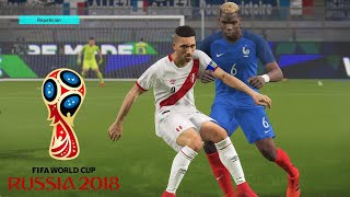 PERÚ VS FRANCIA  MUNDIAL RUSIA 2018 FASE DE GRUPOS World cup 2018 [upl. by Ignacia]