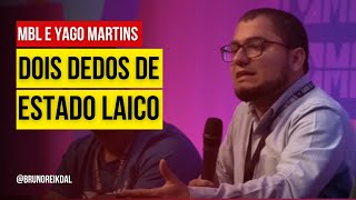 REACT YAGO MARTINS MBL E O ESTADO LAICO [upl. by Eidnalem]