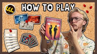 How to Play CODENAMES  Party Strategy Board Game [upl. by Ffirahs]