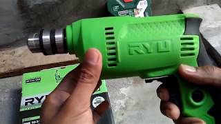 Review Bor Ryu RDR 103E dan Mata Bor Bosch XLine 33 [upl. by Fogg]