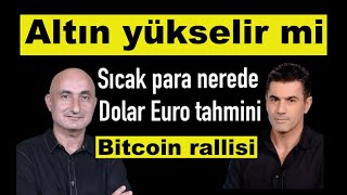 Altın neden düştü yükseliş trendi bitti mi  Dolar Euro tahmini  Bitcoin rallisi [upl. by Nywde]