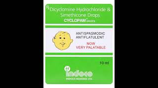 cyclopam drops uses of dicyclomine simethicone oral drops health medicine [upl. by Glorianna]