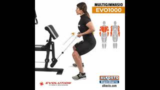 Multigimnasio EVOLUTION EVO1000 [upl. by Rahsab]