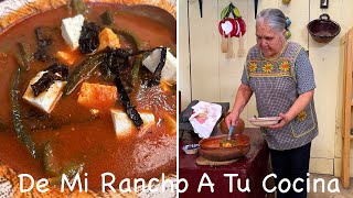 Caldito De Queso Con Poco Dinero De Mi Rancho A Tu Cocina [upl. by Aicenav]