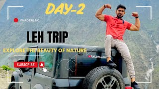 Leh Ladakh Trip Day2🙏 beauty of nature❤️  Noida To Leh Ladakh [upl. by Nichani]