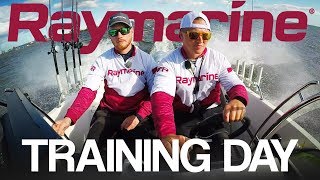 TRAINING DAY  Team Raymarine FLY VS JERK 10 [upl. by Harwill]