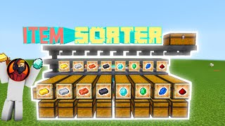 Minecraft Pocket Edition Item Sorter Easy Tutorial 122 In Hindi Minecraft Pocket Edition ItemSorter [upl. by Ahsinrev585]