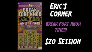 KentuckyLottery Scratchers Win Lottery ScratchOffs Lotto Time to play some Break Fort Knox 😃 [upl. by Ahsok411]