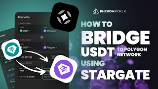 How to bridge USDT Ethereum to USDT Polygon using Stargate [upl. by Alisander838]