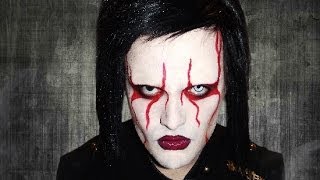 Marilyn Manson  Makeup Tutorial [upl. by Atalanta]