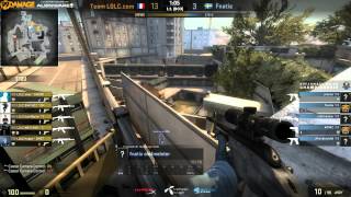 LDLC vs fnatic  Viertelfinale DreamHack Winter 2014  deoverpass Map 3 Part 2 [upl. by Bicknell]