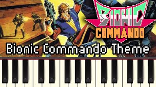 Bionic Commando Theme  Bionic Commando Synthesia [upl. by Hebe]