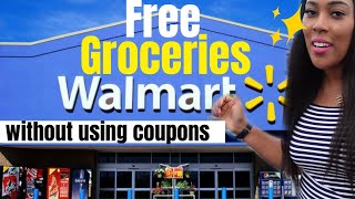 How I Get Free Groceries at Walmart WITHOUT Coupons or Extreme Couponing  One Cute Couponer [upl. by Huai]