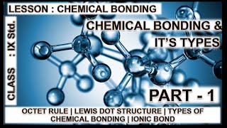 Introduction to Chemical bonding amp Its types for Class 9  in Tamil [upl. by Lizbeth]