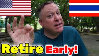 How to RETIRE EARLY in Thailand [upl. by Ahsahtan424]