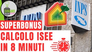 Calcolo ISEE VELOCE Online per Nuovo SuperBonus 2024 ed altre Agevolazioni [upl. by Cargian]