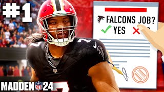 Madden 24 Atlanta Falcons Franchise Rebuild Ep 1 [upl. by Edric369]