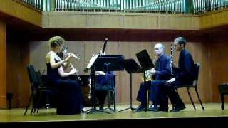 Jacques Ibert Trois Pieces Breves for Woodwind Quintet [upl. by Anilahs]