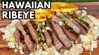 This HAWAIIAN STEAK is Perfect for When Youre Tired of the Same Old Steak  Easy TERIYAKI Ribeye [upl. by Steffen]