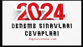 2223 MAYIS 2024 345 TÃœRKÄ°YE GENELÄ° SON PROVA DENEME SINAVI YORUMLARI  345 CEVAPLARI NE ZAMAN [upl. by Lower169]