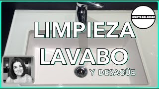 COMO LIMPIAR LAVABO Y DESATASCAR DESAGÜE  ECOLOGICO Y FACIL [upl. by Gavin158]