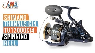 Shimano Thunnus Ci4 TU12000CI4 Spinning Reel  JampH Tackle [upl. by Aline]