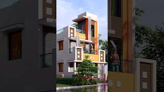 Beautiful 2 floor house design  20×25 house plan  2bhk  500 sqft house housedesign home [upl. by Irrehc]