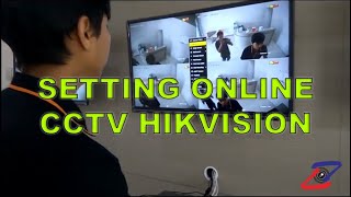 CARA SETTING ONLINE CCTV HIKVISION MENGGUNAKAN AKUN EZVIZ TUTORIALCCTV [upl. by Krusche]