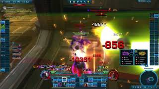 SWTOR 73 PvP 20K DPS Deception Assassin Arena [upl. by Sherwin]