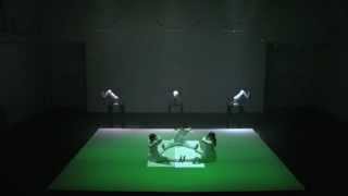 ELEVENPLAY x RZM quotsymmetryquot 2013 YCAM dance with robot arms [upl. by Newnorb]