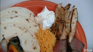 Adobo Chicken Fajitas Recipe  Noreens Kitchen [upl. by Randy402]