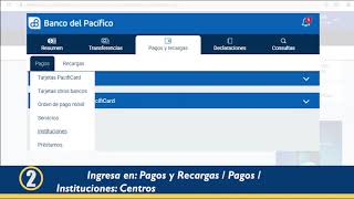 Tutorial de Forma Pago  Banco Del Pacífico [upl. by Phare]