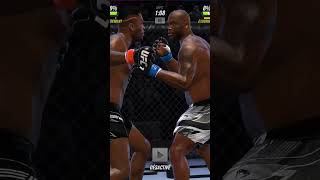 Francis ngannou vs Derrick lewis Highlights UFC Games 🔥👊💯 [upl. by Tulley560]