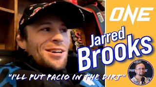 Jarred Brooks tells Joshua Pacio quotIll put you in the dirtquot  ONE Championship News [upl. by Reeves]