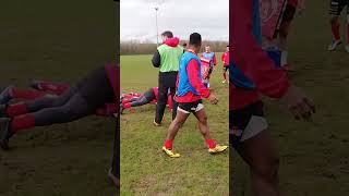 RUGBY RUCK BREAKDOWN DRILL [upl. by Nicolis]