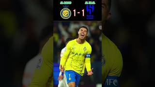 Al Nassr vs Al Hilal 11 saudiproleague highlights shorts ronaldo football [upl. by Vanny546]