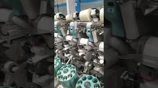 Autoconer machine  Winding machine yarn machine spinning factory [upl. by Atiek110]