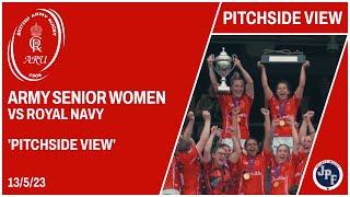 Army vs Navy Senior Women Pitchside view HIGHLIGHTS 13523 [upl. by Remliw378]