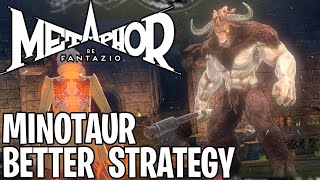 Metaphor ReFantazio Minotaur on Hard Better Strategy [upl. by Demitria]