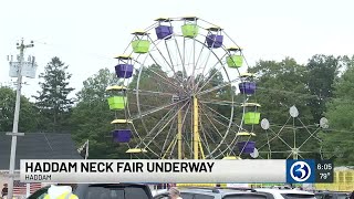 Haddam Neck Fair now underway [upl. by Akcired904]